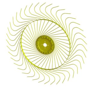 Колесо рабочее для граблей WR/PWR/SWR